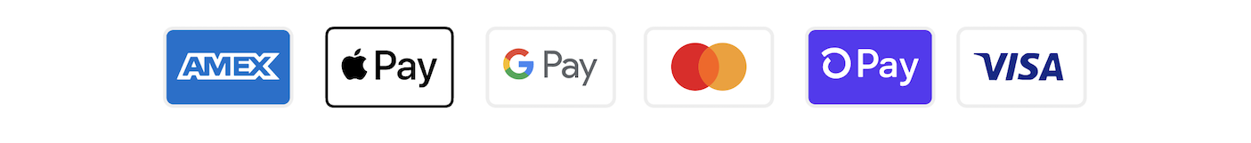 payment icons in launch demo footer